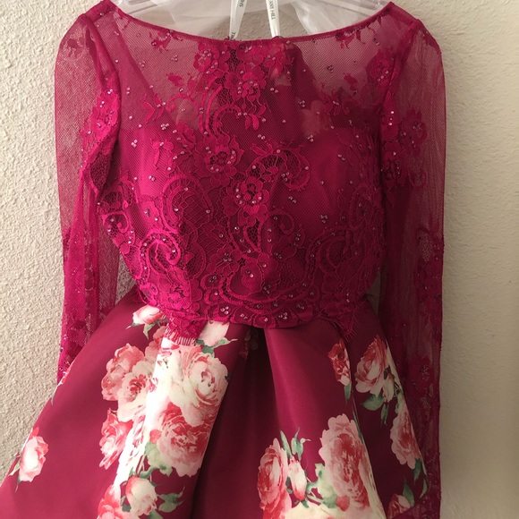 Sherri Hill Two Piece Short Dress - Picture 4 of 7